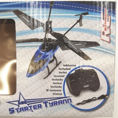 Carson 500507164 Starter Tyrann 230 IR 2Ch RTF cyan - Ferngesteuerter Hubschraub - Bild 1 von 4