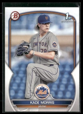 Kade Morris 2023 Bowman Draft New York Mets #BD-86 - Image 1 of 2