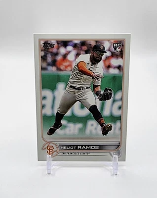 2022 Topps Update Series Heliot Ramos Rookie No. US154 - Image 1 of 2