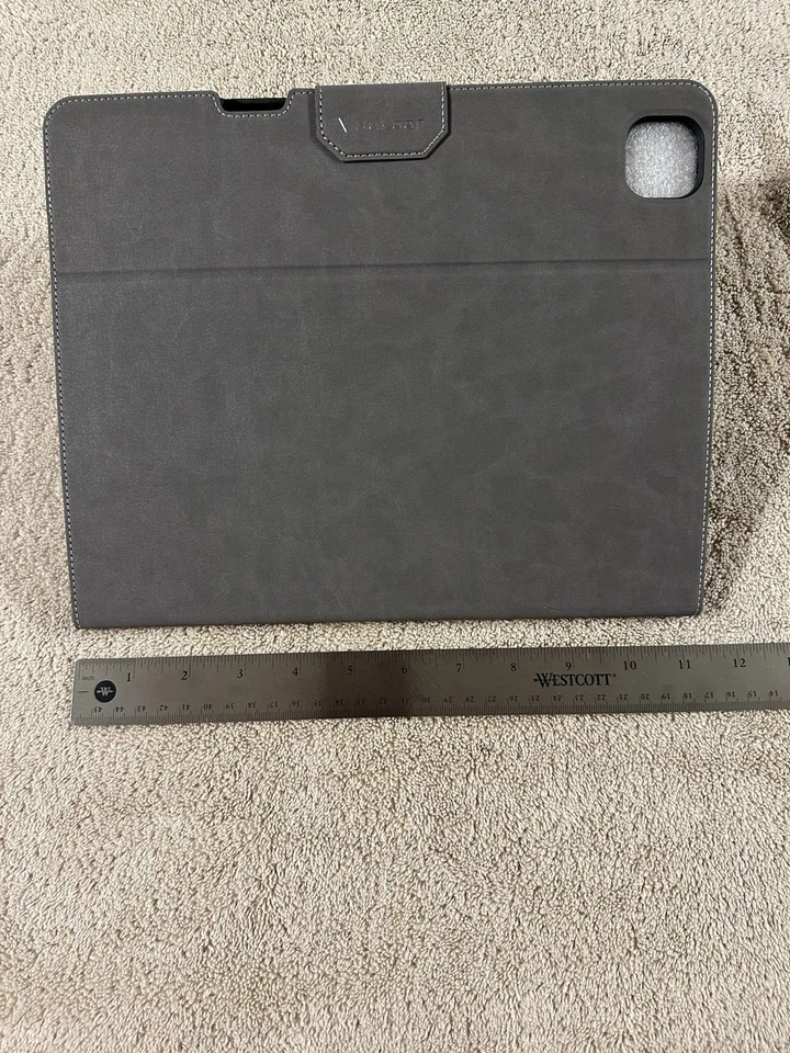 iPad Pro 12.9 Case Bukoor Flip Stand Cover 3rd 4th 5th Gen - Image 1 of 4