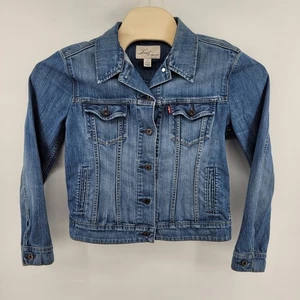 Levi's San Francisco Jeansjacke Damen Large Trucker Style Blau Baumwollmischung - Bild 1 von 6