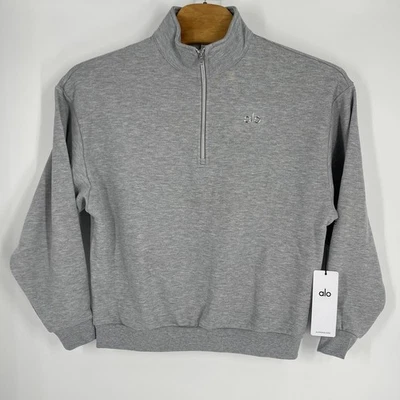 ALO YOGA Accolade 1/4 Zip Pullover Sweatshirt Women's Size M - Image 1 of 4