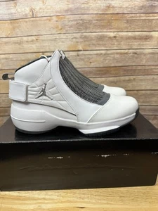 Jordan 19 Retro White Flint Grey Size 11 - Picture 1 of 9