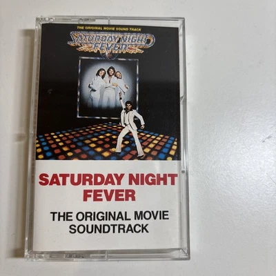 Saturday Night Fever The Original Movie Soundtrack Cassette Tape 1977 Disco NM!! - Image 1 of 4