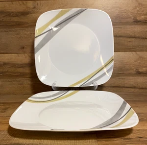 JUEGO DE 2 PLATOS DE ALMUERZO CUADRADOS CORELLE - MURET - 9" - MÁS DISPONIBLES - Imagen 1 de 5