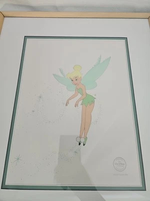 Limited Edition Disney Framed Sericel - Tinker Bell - "Playful Pixie" COA signed - Image 1 of 4