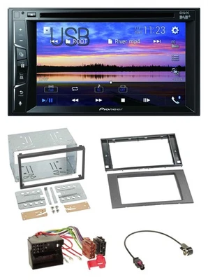 Pioneer Bluetooth 2DIN USB DVD DAB MP3 Autoradio für Ford Fiesta Focus 04-08 ant - Bild 1 von 4