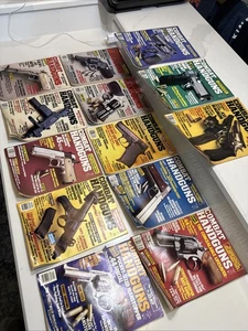 Lot of 13 Vtg Rare Combat Handguns Magazine 1982-1984 1980's - Picture 1 of 12