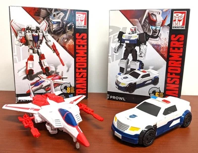 Jetfire and Prowl - TRANSFORMERS  Generations - Image 1 of 2