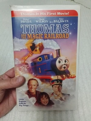 Thomas And The Magic Railroad VHS Used Peter Fonda Alec Baldwin Kids Clamshell - Image 1 of 4