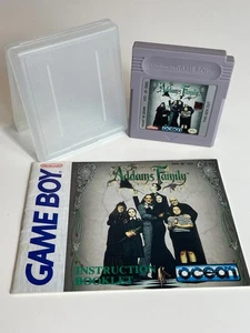 The Addams Family Nintendo Gameboy Original Spiel mit Anleitung & Hülle Neuwertig - Bild 1 von 8