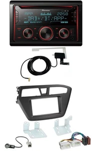 Pioneer 2DIN MP3 DAB USB CD Bluetooth Autoradio für Hyundai i20 (2014-2020) - Bild 1 von 8
