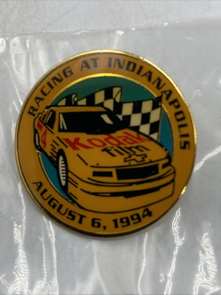 August 6, 1994 Kodak Film Racing Lapel Pin Indianapolis Motor Speedway Souvenir - Image 1 of 3