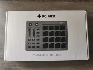 Donner StarryPad MIDI Pad Controller | 16 Velocity-Sensitive Pads | USB & MIDI - Picture 1 of 7