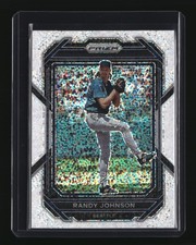 2023 Panini Prizm #5 Randy Johnson White Sparkle NM