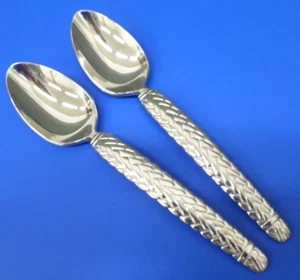 2 - Vajilla Corea Acero Inoxidable 7" Pier 1 PII2 / P112 Trenza Brillante 18/8 - Imagen 1 de 8
