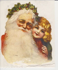 Pegatinas de álbum de recortes Sandylion de colección PADRE NAVIDAD Santa Claus E43 RARAS - Imagen 1 de 1