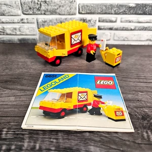Lego 6651 - Post Office Mail Truck - komplettes Vintage Set + Anleitung - 1982 - Bild 1 von 11