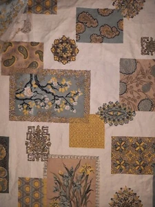 Vintage Schwartz Liebman Asian Inspired Design Print Fabric 143" x 42" - Picture 1 of 10