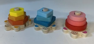 Juguetes Montessori para niños de 1 a 3 años niños niñas niños pequeños y niños preescolar, madera - Imagen 1 de 5