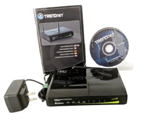 Trendnet TEW-652BRP 300Mbps Wifi Wireless N 4-Port 10/100 Router - Picture 1 of 10