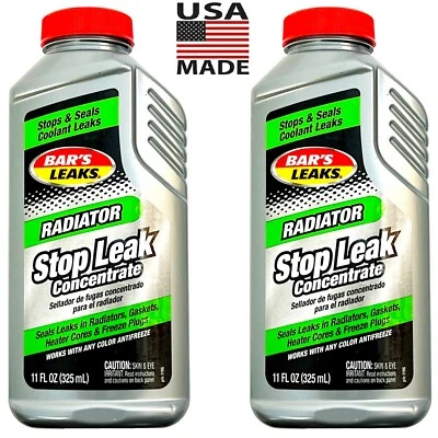 1196 BAR'S LEAKS, Lot of (2), Stop & Seals Coolant, Radiator Leak Concentrate - Image 1 of 4