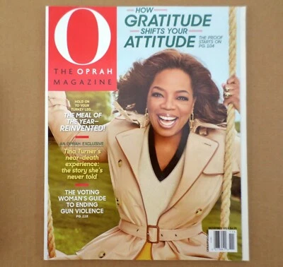 O The Oprah Magazine Nov 2018 Tina Turner Turkey Meal of the Year - Image 1 of 4