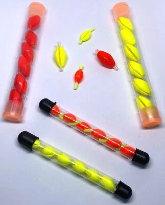 FASTMAIL Fliegenfischen Fisch Zuhälter, Schlaganzeige, Bung, orange & gelb schwimmen