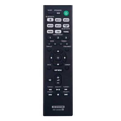MARKENLOS Telecomando di ricambio RMT-AA400U Adatto per??1r Sony STR-DH190 STRDH190