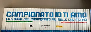 COMPLETE WORK 45 DVD CHAMPIONSHIP I LOVE YOU 1970-2015 FOOTBALL ITALY - Picture 1 of 1