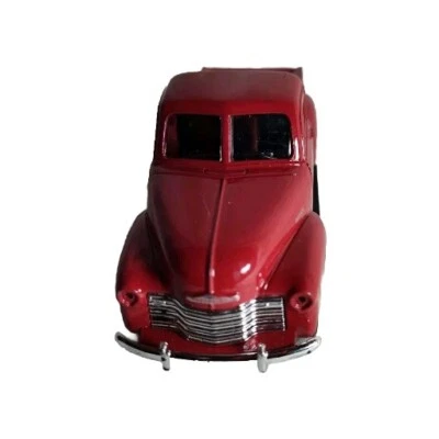 Camioneta pickup Chevrolet modelo 1953 Red Welly - 4,75" Pull Back & Go - Usada Foto 1 de 4