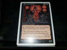 MTG Card Sorceress Queen 5th Edition