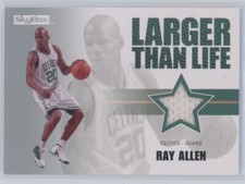 2008-09 Skybox Larger Than Life Memorabilia Ray Allen #LL-RA HOF
