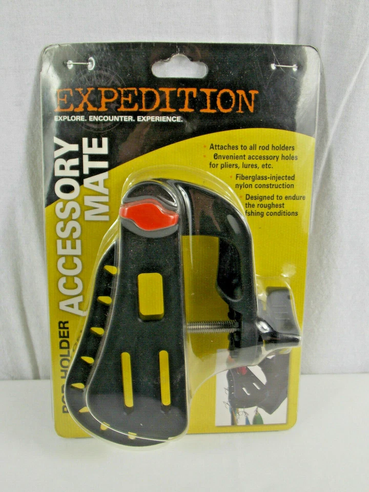 NUEVO Accesorio para soporte de caña de pescar Expedition compañero se fija a soporte alicates señuelos Foto 1 de 2
