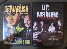 THE DR. MABUSE COLLECTION & THE GAMBLER (Fritz Lang), DVDs- 4 Movies
