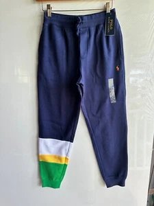NWT Polo Ralph Lauren Big Boys M 10-12 L 14-16 XL Jogger PantS  DOUBLE KNIT new - Picture 1 of 6