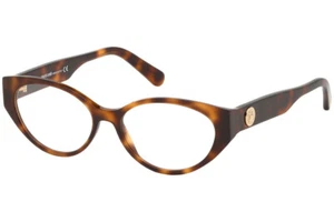 Roberto Cavalli RC5100 052 Brown Tortoise Plastic Eyeglasses 53-15-140 Cat Eye - Picture 1 of 4