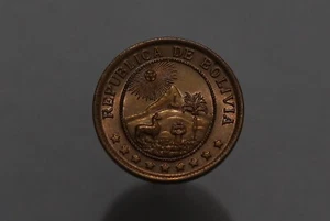 🧠🇧🇴 Bolivia 50 CENTAVOS 1942 HIGH GRADE B58 #Z8055 - Picture 1 of 3