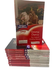 10x Harlequin Mills & Boon Sexy Books Paperback Romance Novel Erotic Fiction - Picture 1 of 11