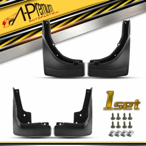 4x Splash Guard Muds Flaps Front & Rear for Mercedes-Benz X253 GLC250 GLC300 SUV - Picture 1 of 6