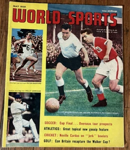 World Sports Magazine May 1959 Alan Brown Joe McDonald - Picture 1 of 8