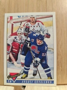 ANDREI KOVALENKO🏆Topps 1993-94 Premier #198 NHLPA Card🏆 FREE POST - Picture 1 of 2