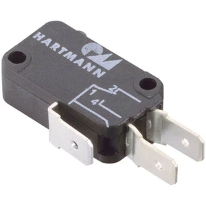 PTR Hartmann 04G01B01X01A Microinterruttore 250V AC 16A Off/(On) Momentaneo - Foto 1 di 1