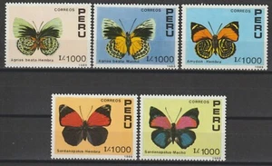 PERU 1990 SG 1731/1735 MNH - Picture 1 of 1