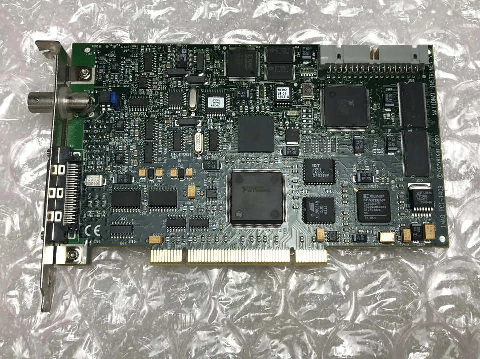 National Instruments NI PCI-1409 IMAQ Video Frame Grabber Card 186914F-01 - Image 1 of 4