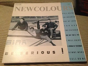 NEW COLOURS - BE SERIOUS 12" LP GERMANY INDIE POP C86 - Imagen 1 de 1