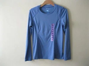 Women's Columbia Blue Long Sleeve Sun Shirt with Freezer Coil Technology XS - Picture 1 of 11