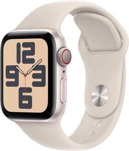 Apple Watch Series SE 2023 (2. generacji) Komórkowy 44mm Obudowa i pasek Starlight (M/L) - Zdjęcie 1 z 6