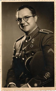 Spain old military studio photo official BANUS - BARCELONA (3124) - Picture 1 of 2