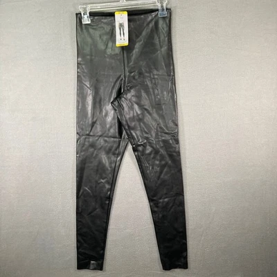 Leggings Joie Imitación Cuero Negros Calce Contemporáneo Mujer Medianos M Nuevos con Etiquetas Foto 1 de 4